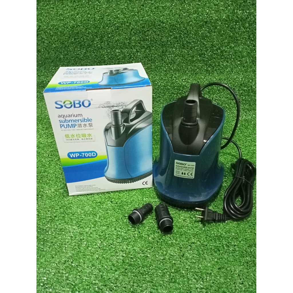 ภาพเพิ่มเติมของ ปั๊มน้ำ SOBO WP-100D, WP-200D, WP-300D, WP-500D, ปั๊มน้ำไดโว่ คุณภาพยอดนิยม(ราคาถูก)