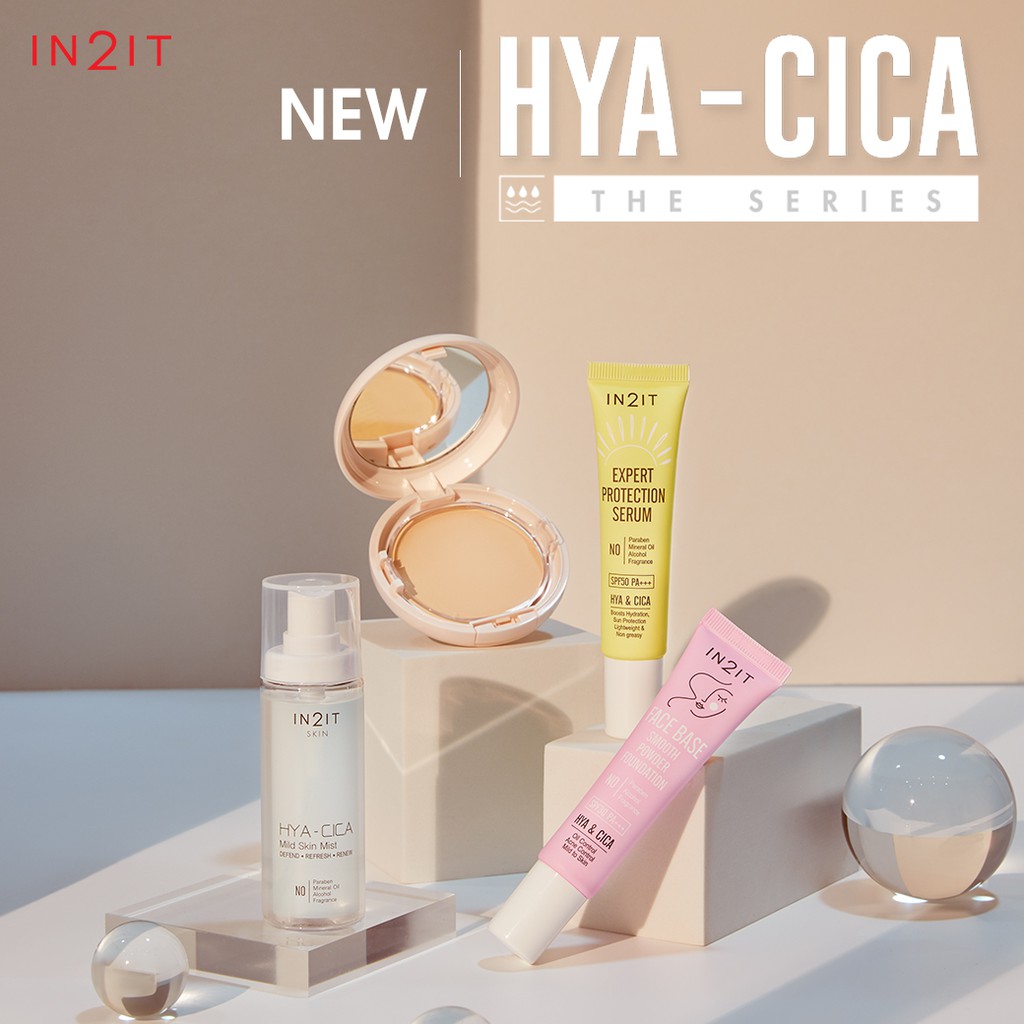 ภาพเพิ่มเติมของ IN2IT Hya - Cica Mild Skin Mist - สเปรย์ล็อคเมคอัพ [MSF]