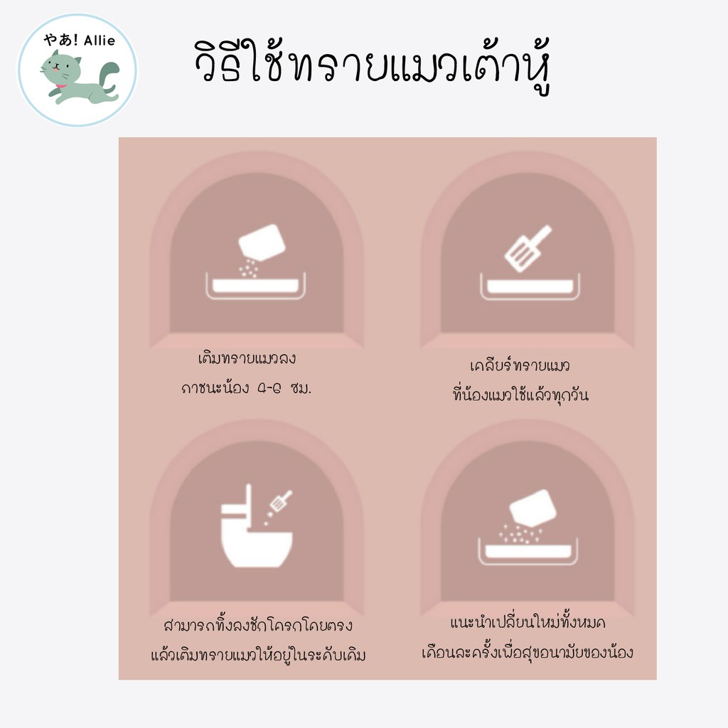 ภาพเพิ่มเติมของ กลิ่นใหม่มาแล้ว ลาเวนเดอร์ เลมอน จับตัวดี 6L(kg) ทรายเต้าหู้ล้วนย่อยสลายได้ กับทรายแบบผสม🔥!